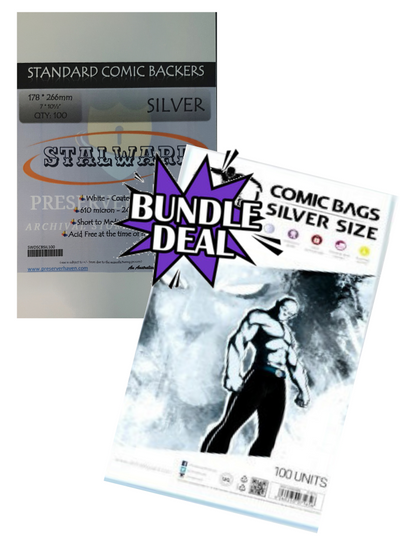 Silver Age Bags and Board Bundle