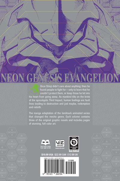 Neon Genesis Evangelion 3-in-1 Edition Volume 1