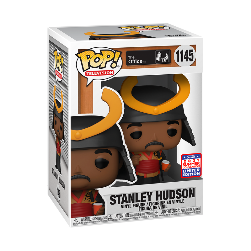 The Office - Stanley Hudson Warrior Pop! Vinyl SDCC 2021 - Comics n Pop